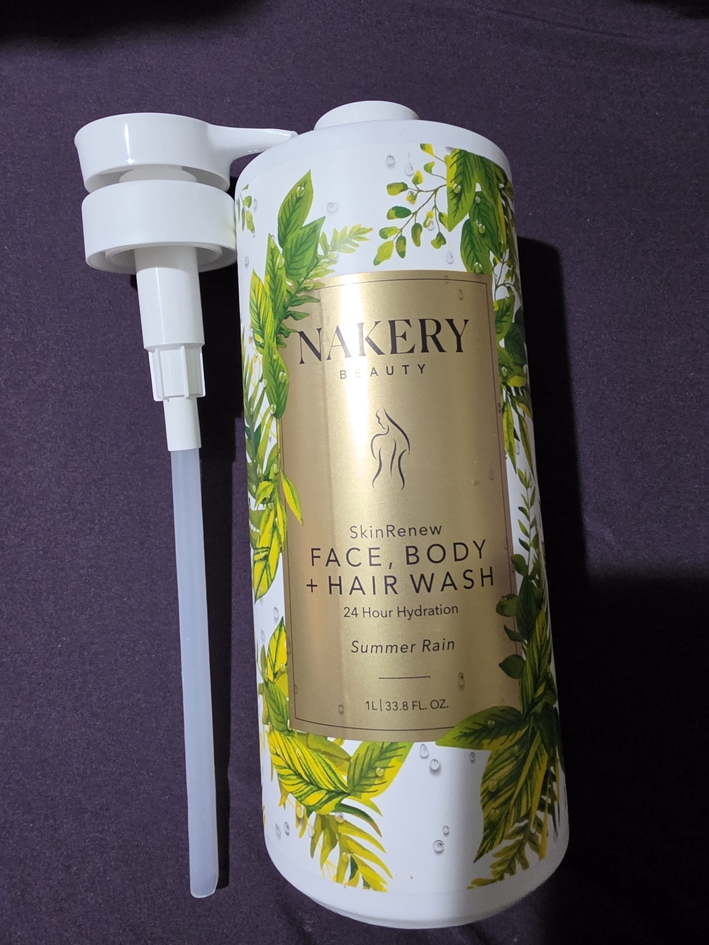 Nakery SkinRenew Face, Body + Hair Wash - Summer Rain